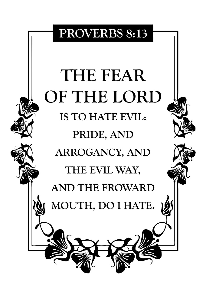 Proverbs 8:13