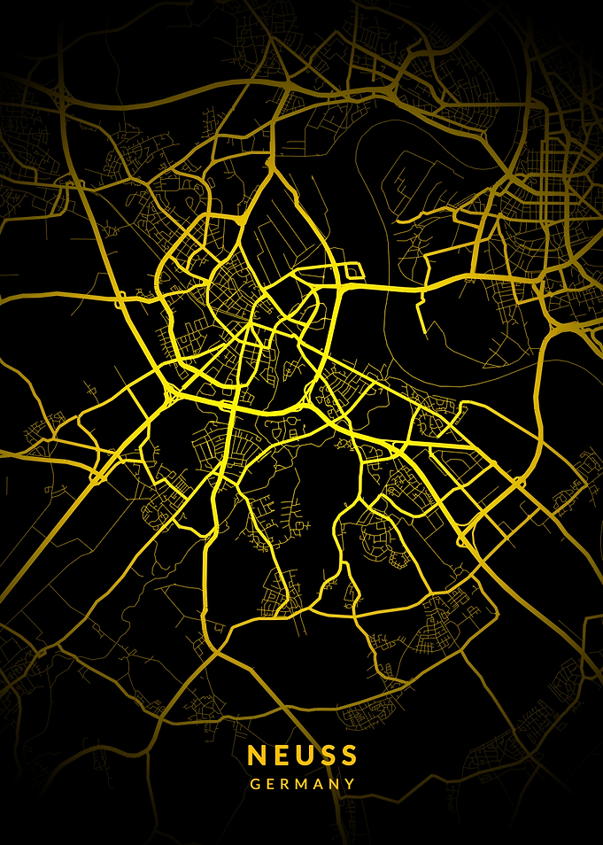 Neuss Germany City Map