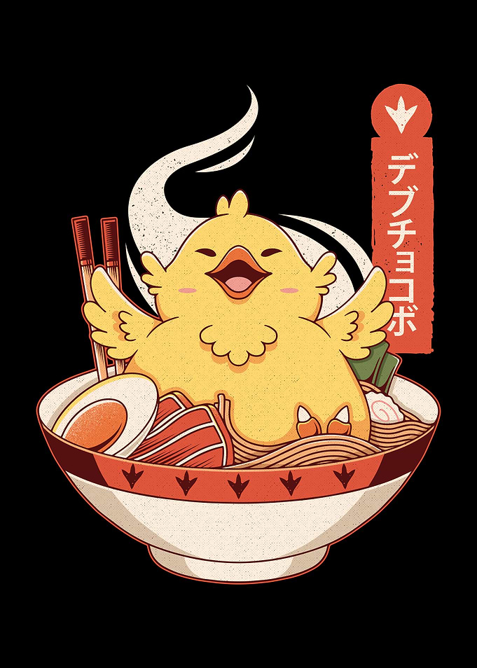 Final Fantasy Chocobo Art