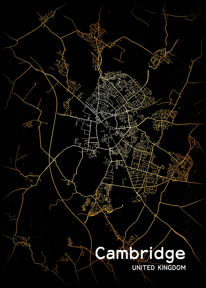 Cambridge City Map UK