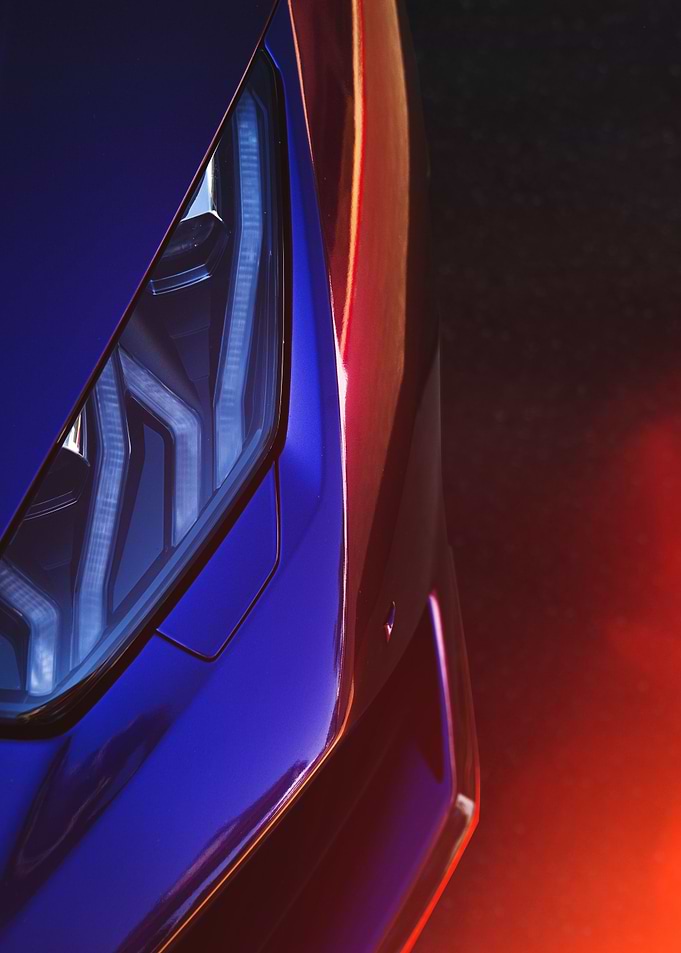 Purple Lamborghini Lights