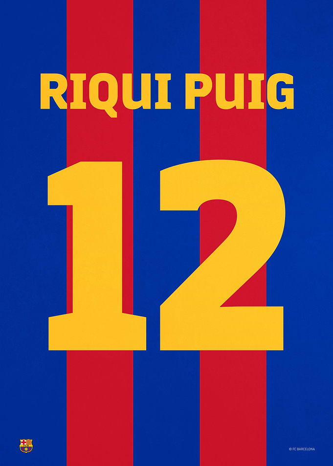 Riqui Puig 12 Jersey