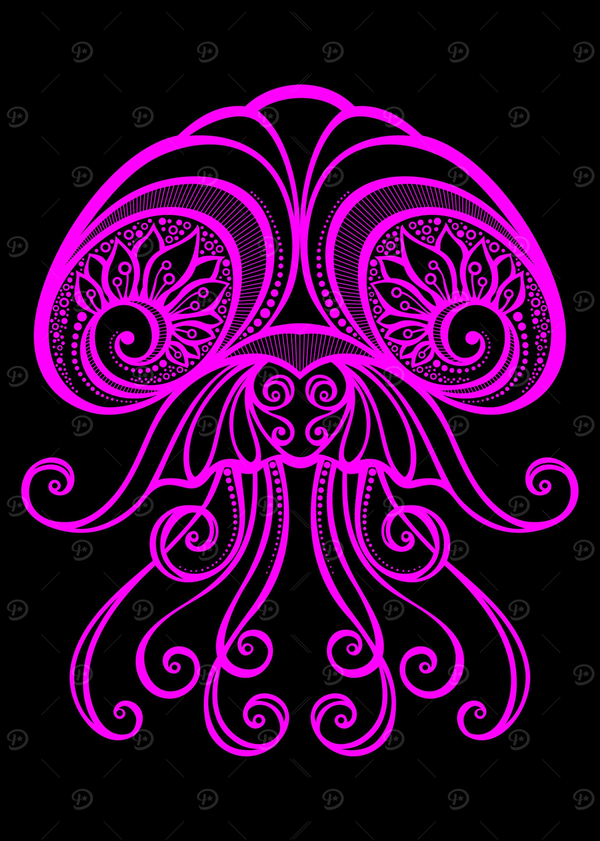jellyfish cute glow light