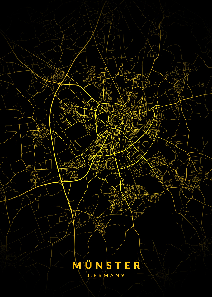 Munster Germany City Map
