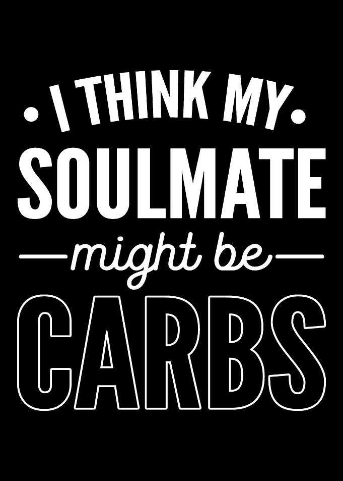 Soulmate might carbs Sweet