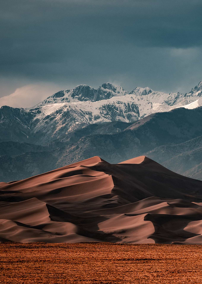 Great Sand Dunes Mountains