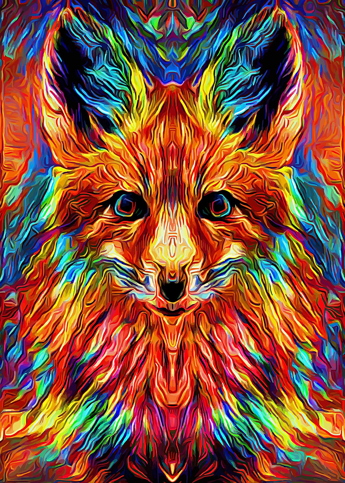 Fox Colorful