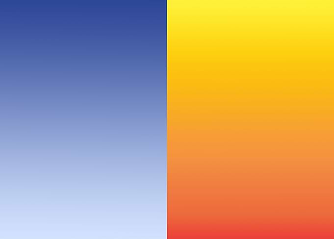 Gradient double cold warm