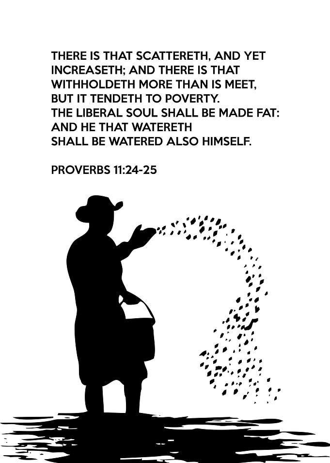 Proverbs 11 24 25