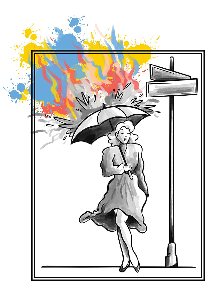 Colorful Rain
