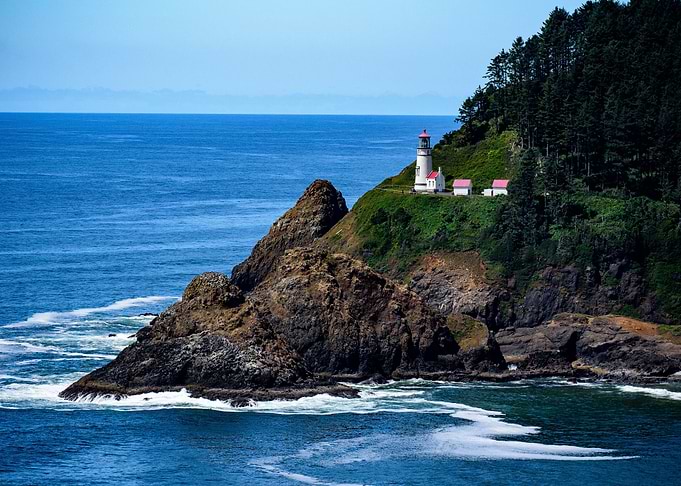 Light House at the Sea