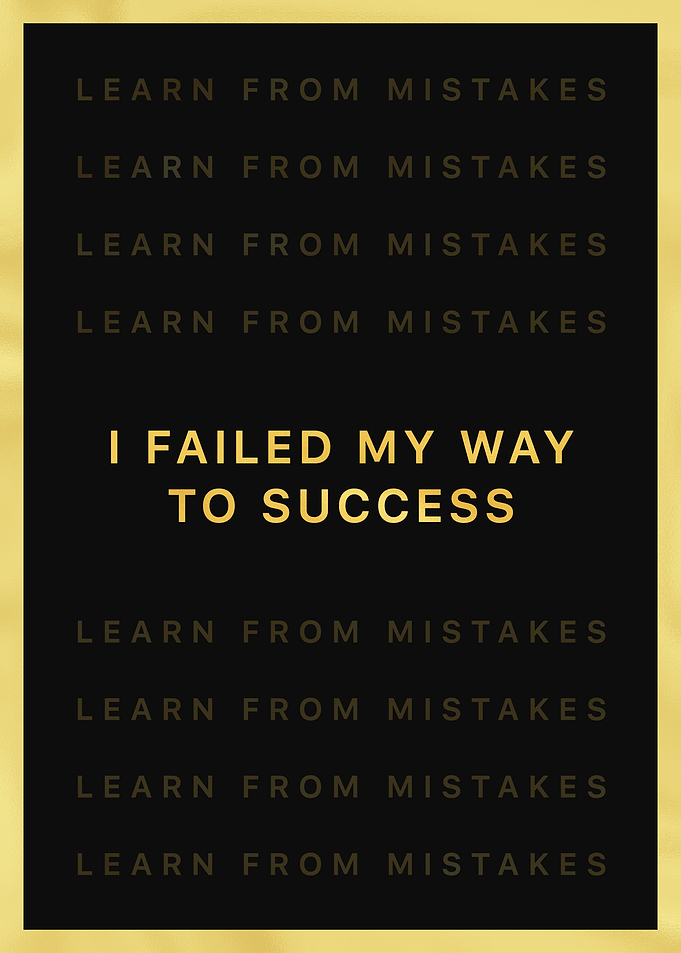 Learn From Mistakes Quote