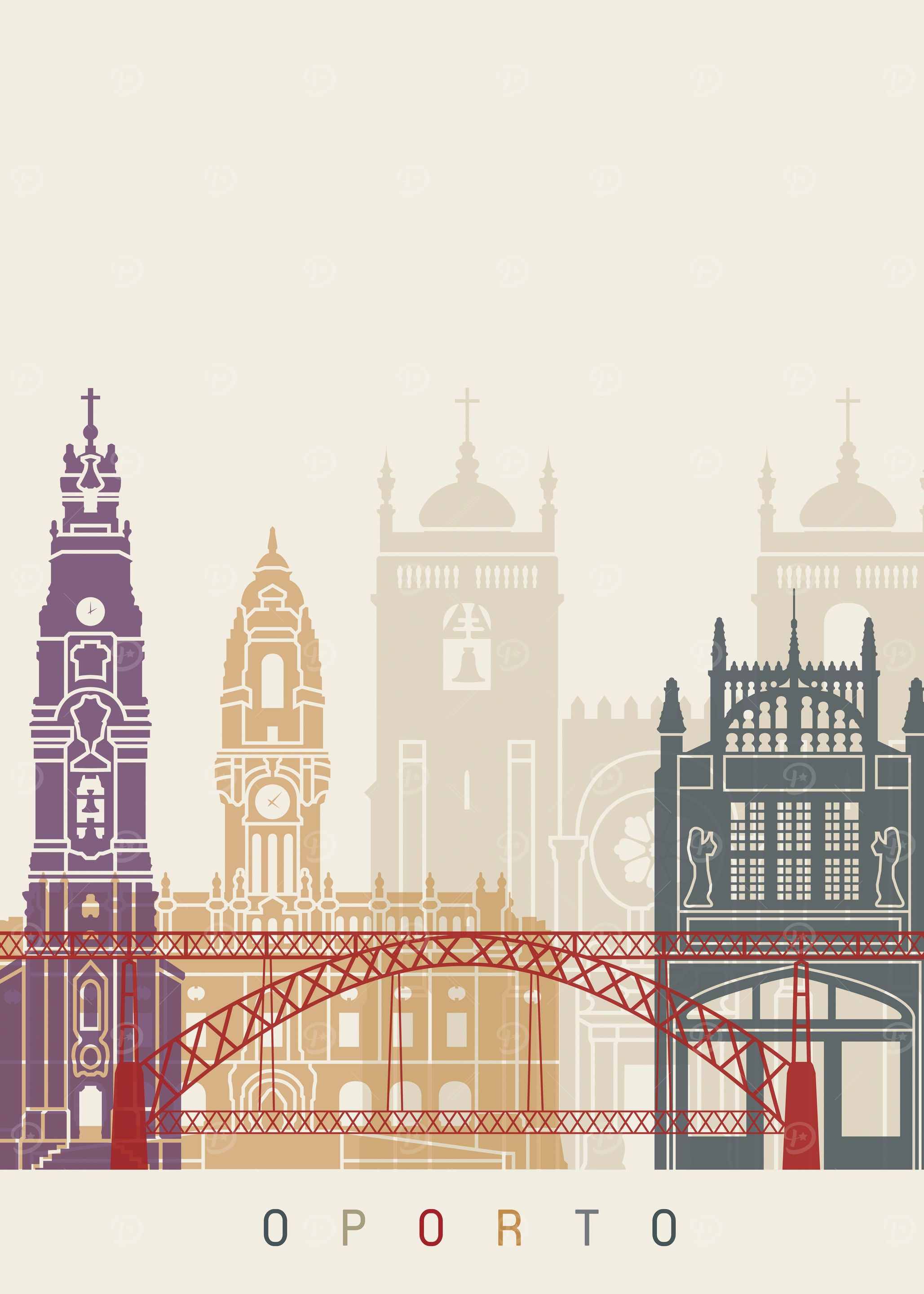 Porto skyline