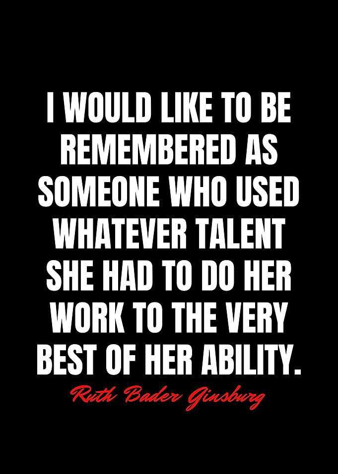 Ruth Bader Ginsburg Quotes