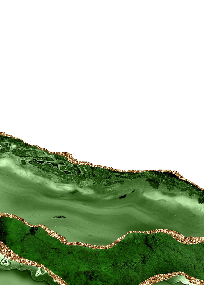 Green Gold Agate Textur 24