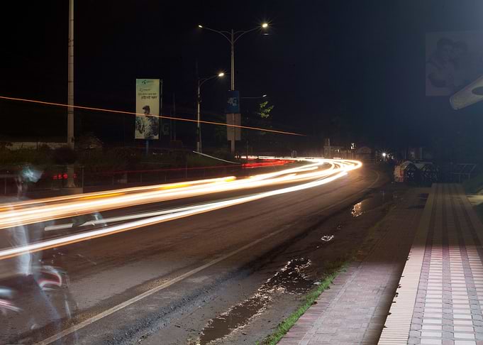Street Light Trail
