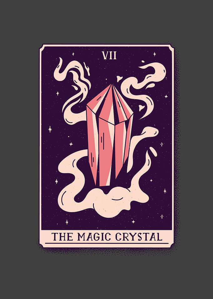 Vintage Tarot Card