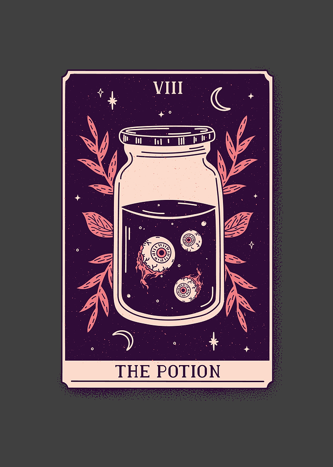 Vintage Tarot Card