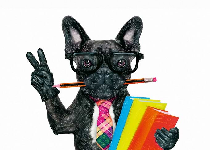 Dogs in watercolor