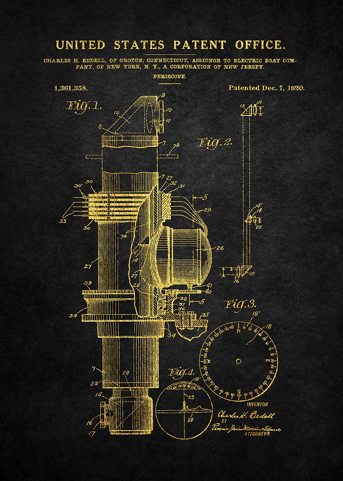 13 Periscope Patent 1920
