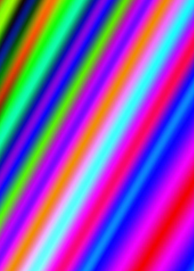 COLORFUL ABSTRACT RAINBOW