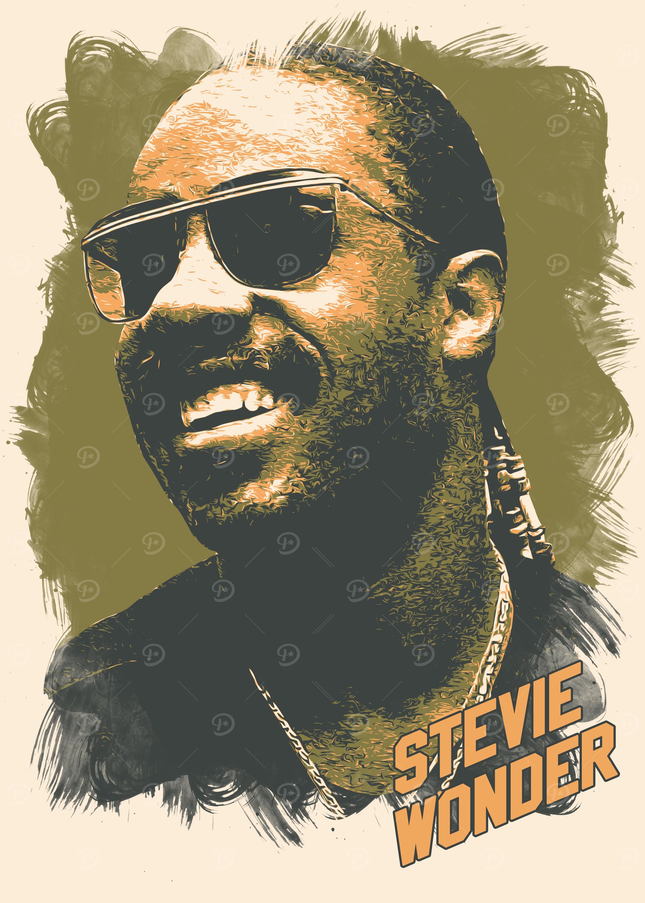 Stevie Wonder Artwork
