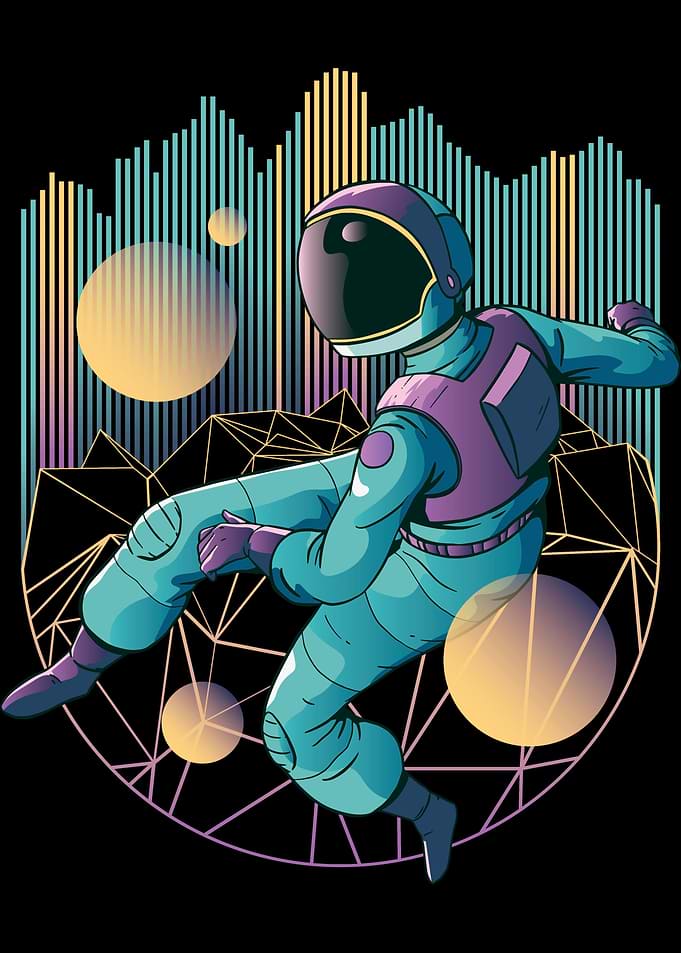 techno astronaut