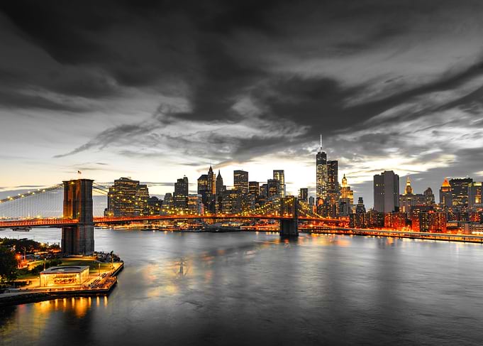 Manhattan City Skyline