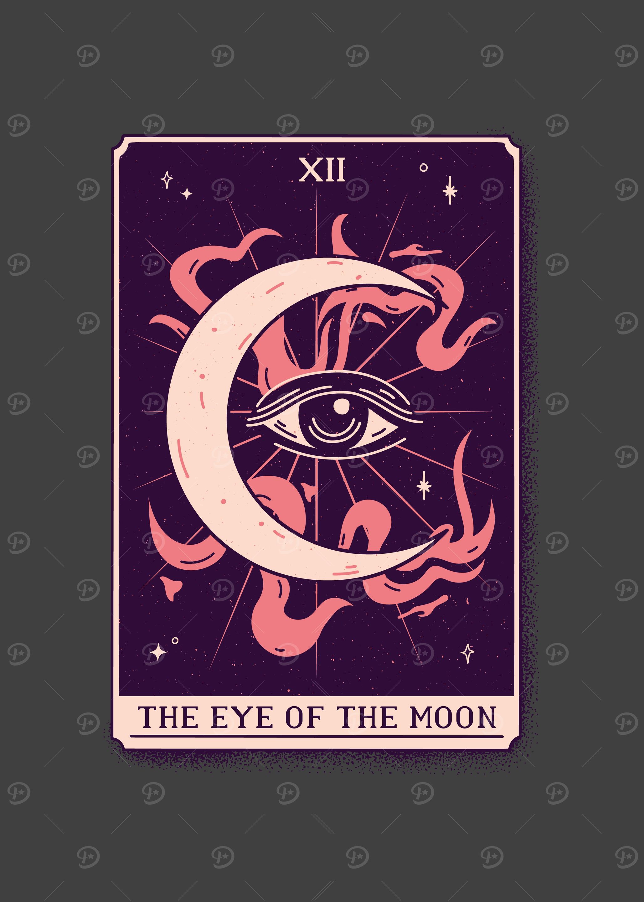Vintage Tarot Card
