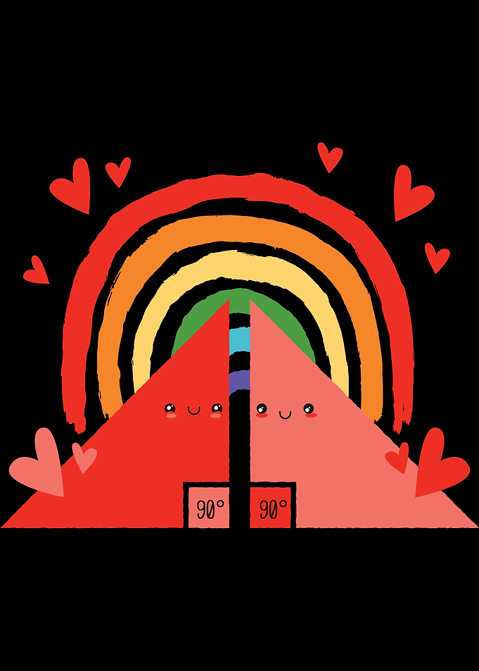 triangles rainbow