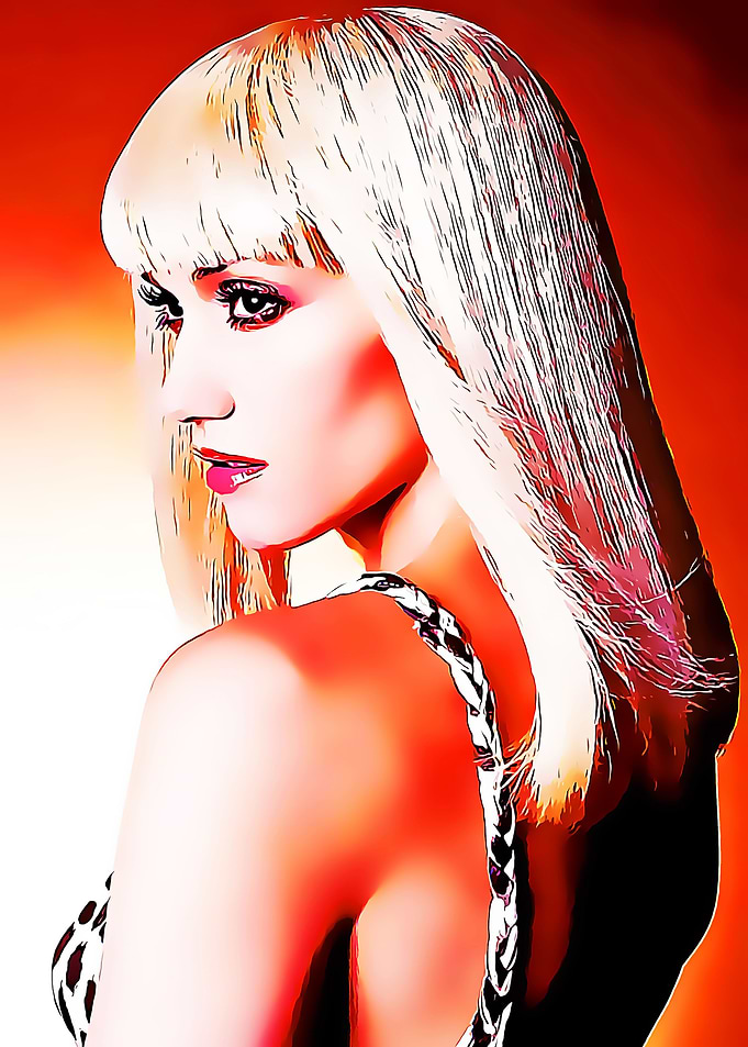 band vocalist illustration