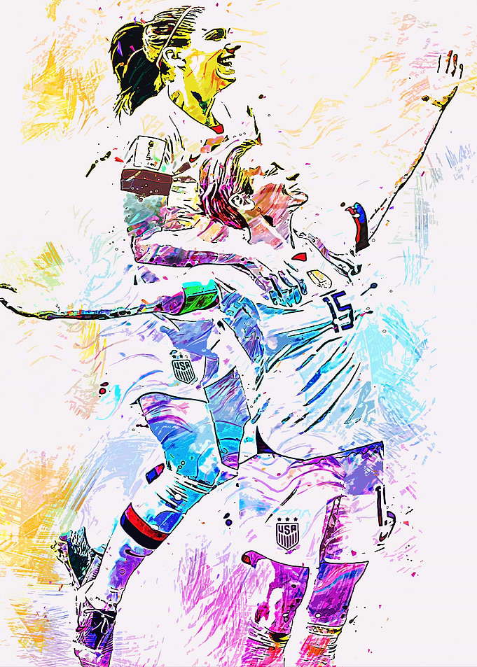 Alex Morgan Megan Rapinoe