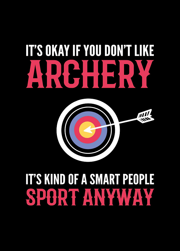 Archery Smart People Sport