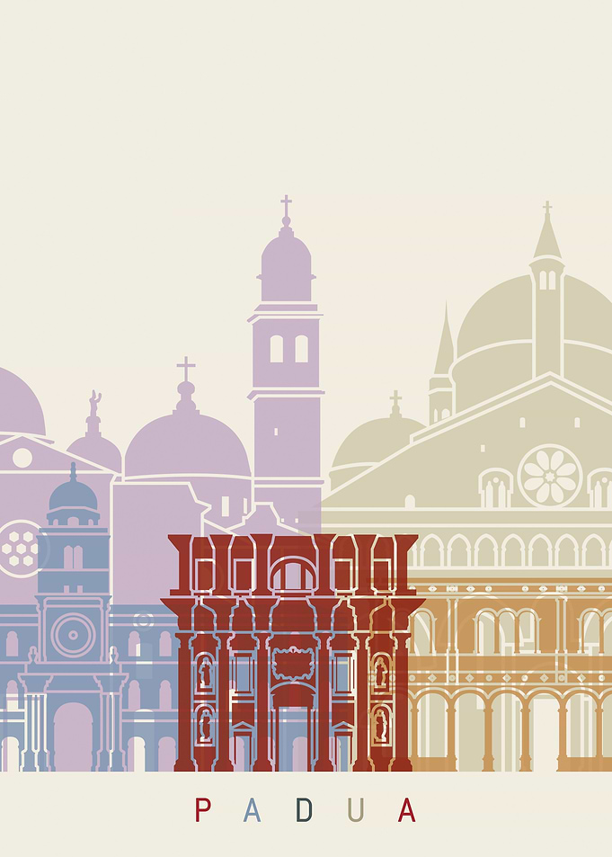 Padua skyline poster