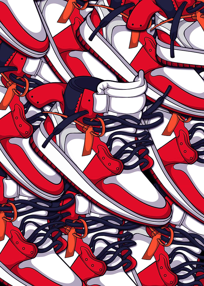 sneakers rain