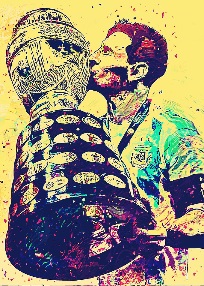 Messi print Copa America