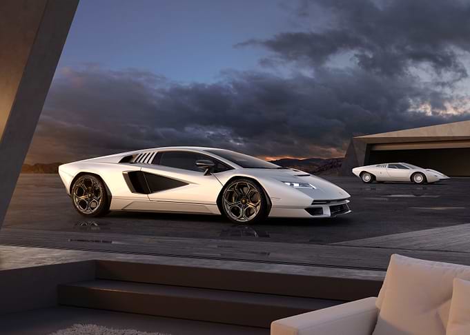 Old vs new lamborghini