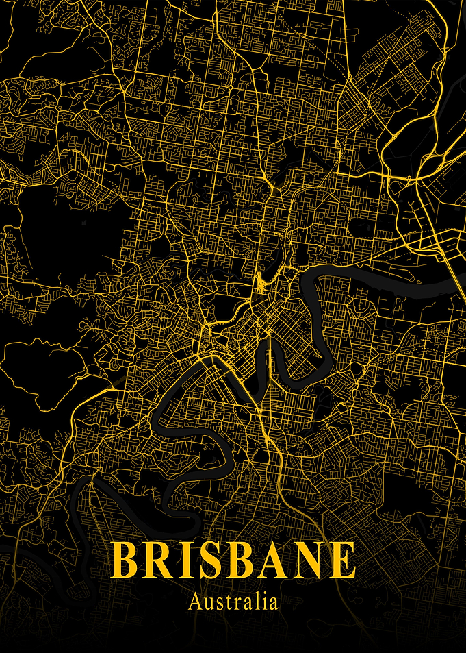 Brisbane Map Australia