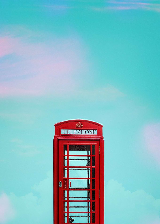 London telephone Red Cabin