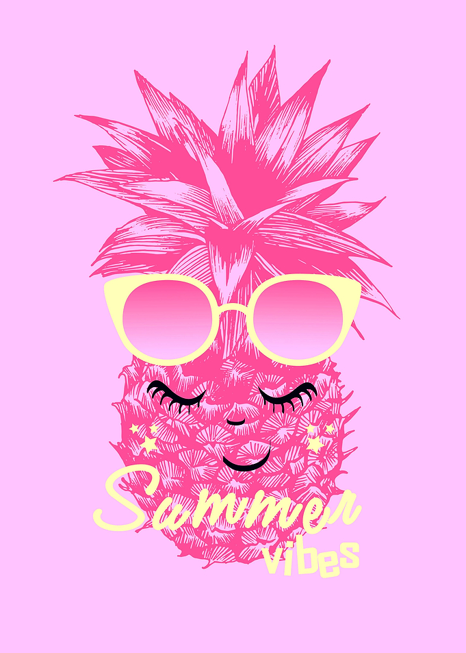 Pink pineapple