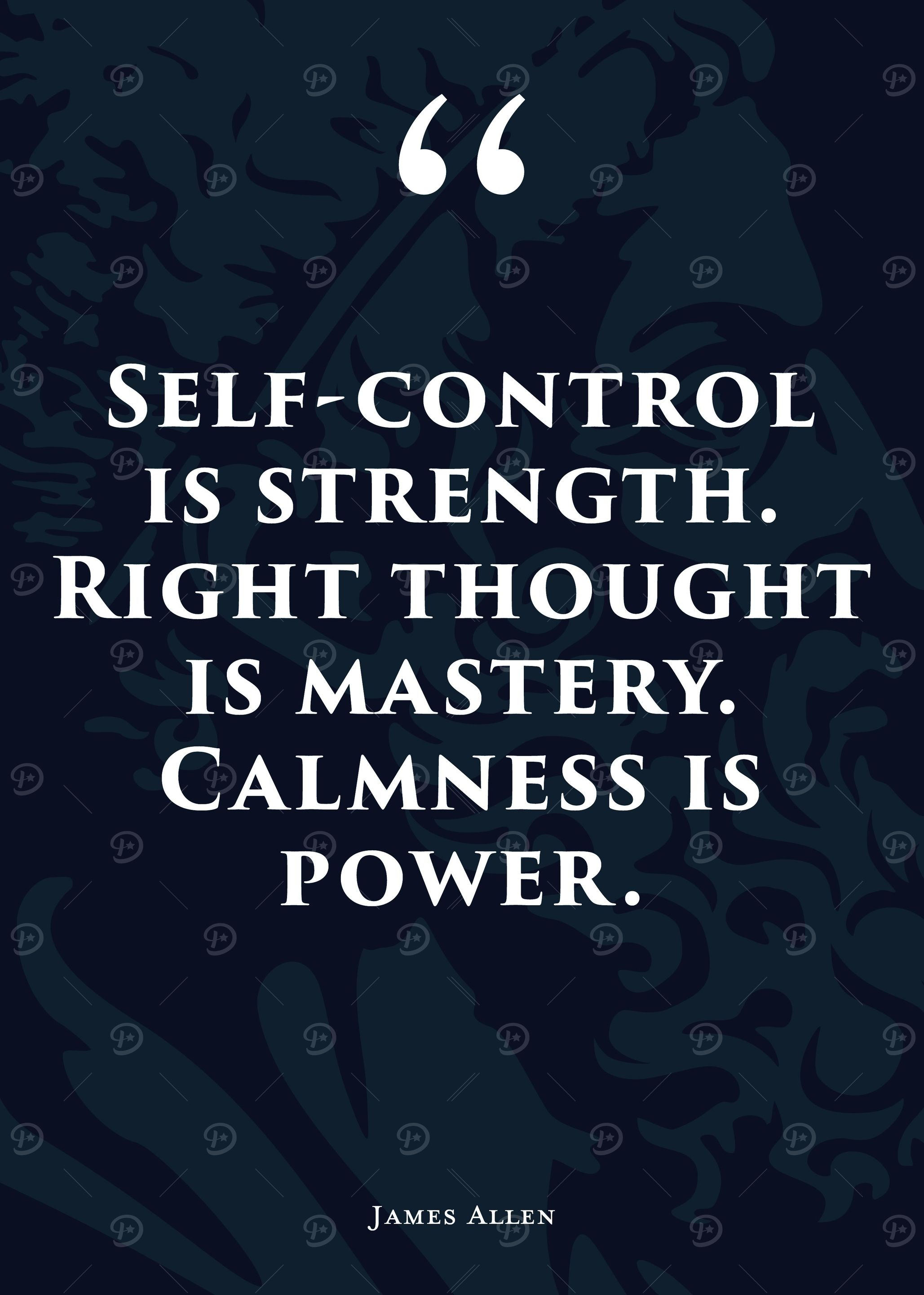 Stoic Quote 29 Blue