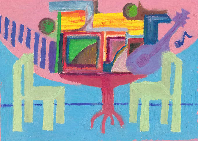 Abstract painting