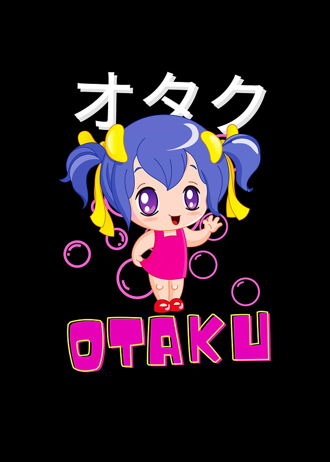 Otaku Anime Chibi Manga