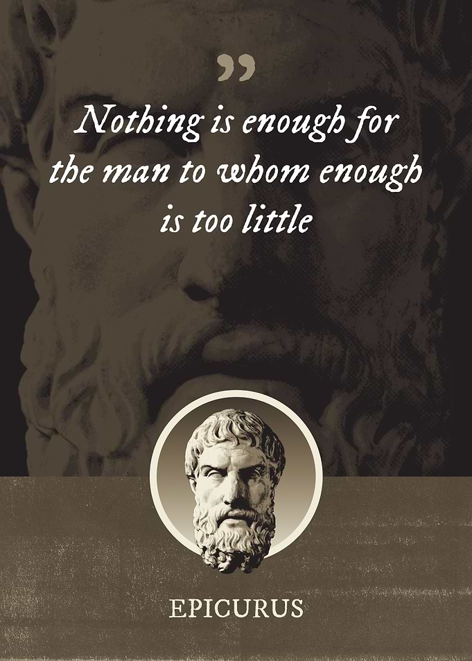 Nothing is enough for the
