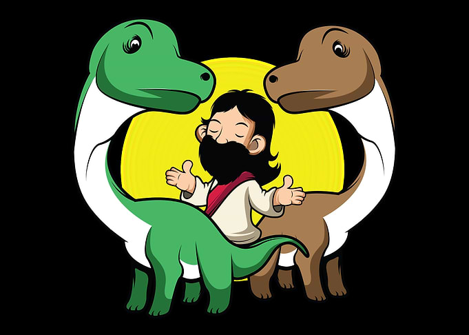 Jesus Saves Dino Dinosaur