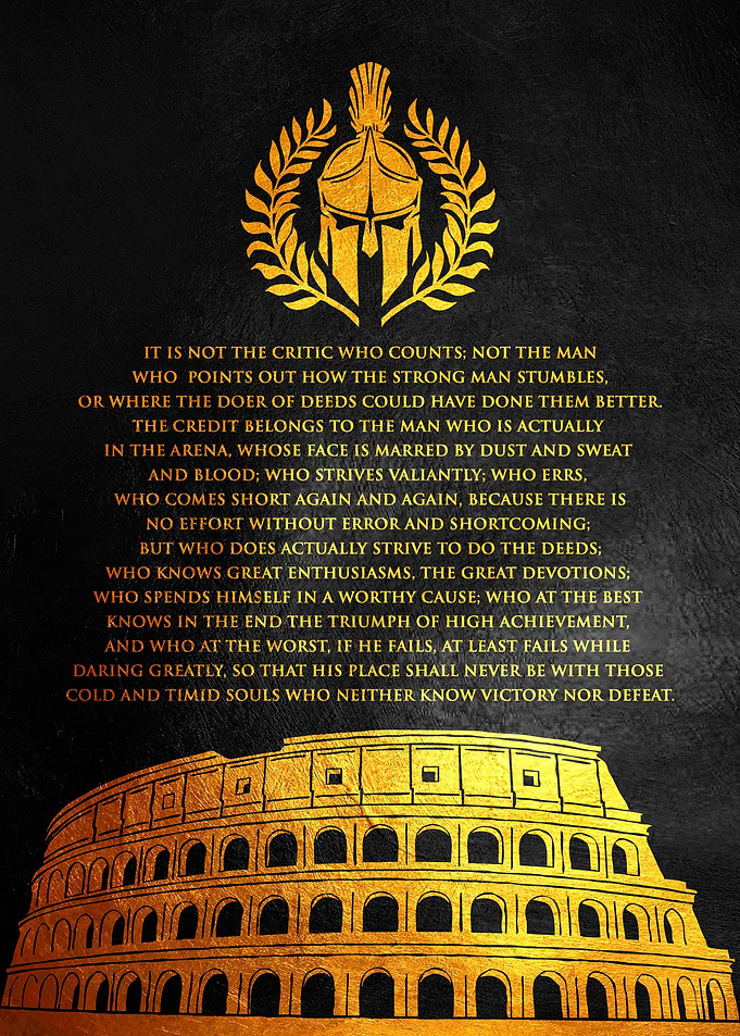 The Man in the Arena TR
