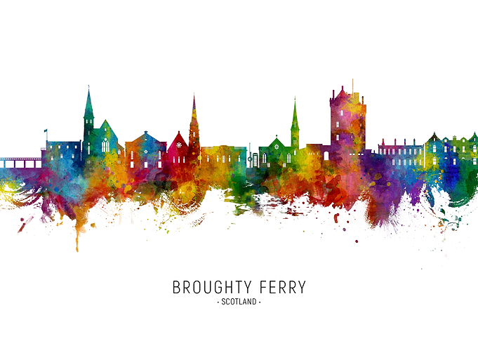 Broughty Ferry Skyline
