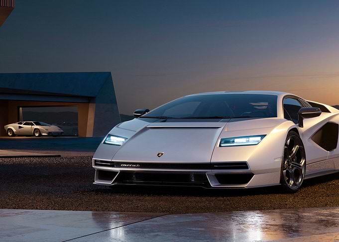 Old vs new lamborghini