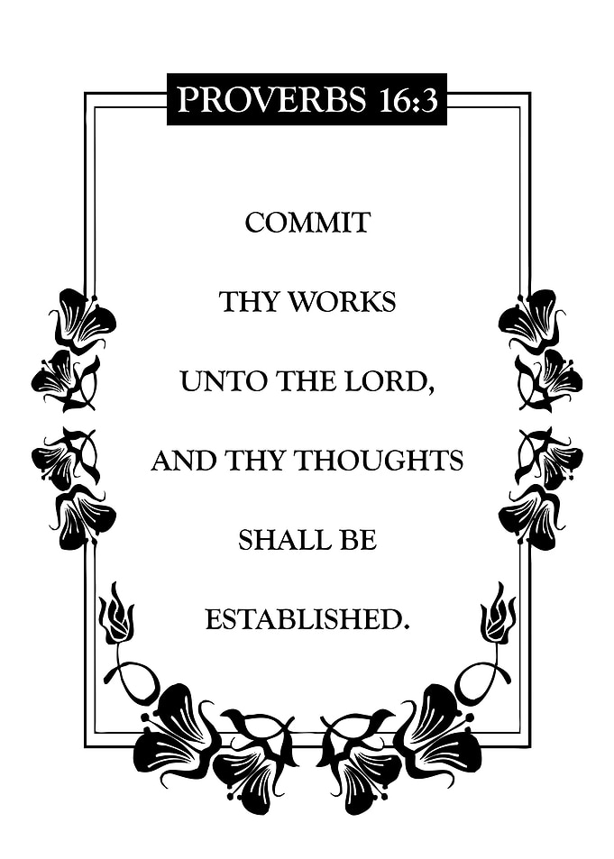 Proverbs 16 3