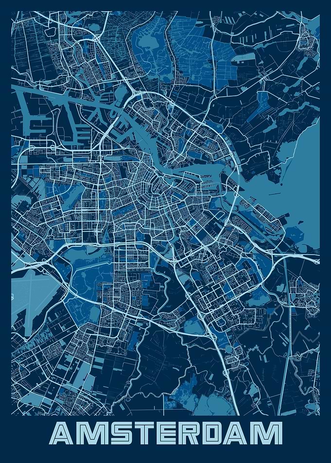 Amsterdam City Map
